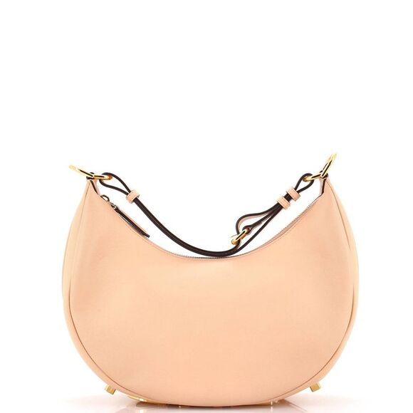 Fendi Fendigraphy Bag Leather Small Neutral - Picture 1 of 6